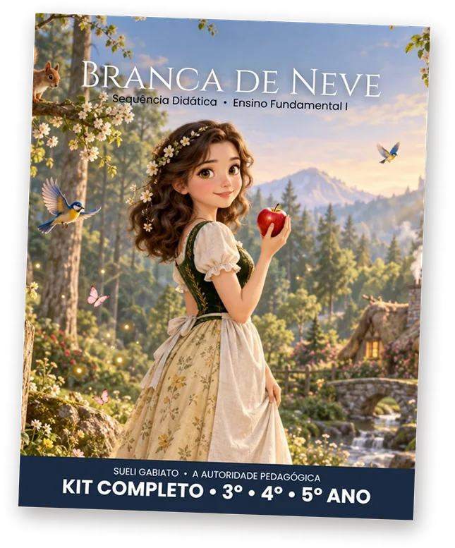 Capa do kit completo de Branca de Neve