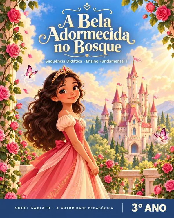 Capa do pack A Bela Adormecida — 3º Ano
