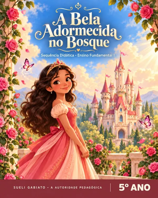 Capa do pack A Bela Adormecida — 5º Ano