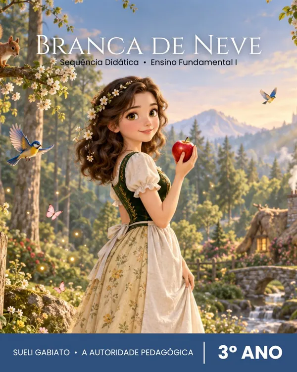 Capa do pack Branca de Neve — 3º Ano