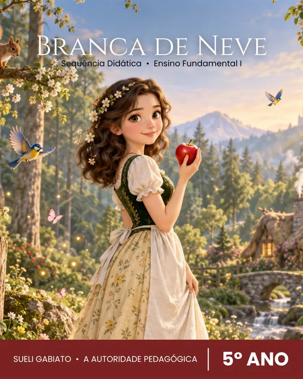 Capa do pack Branca de Neve — 5º Ano