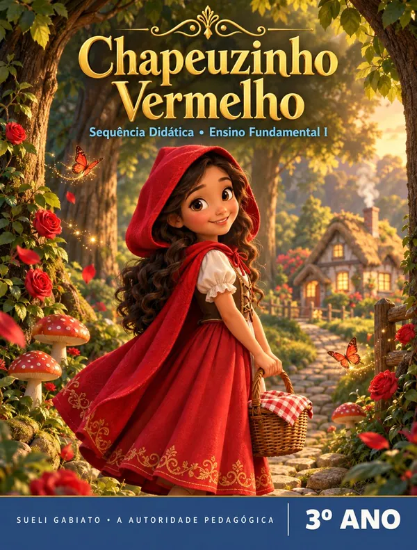 Capa do pack Chapeuzinho Vermelho — 3º Ano